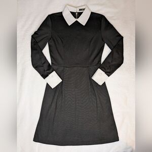 Classic Black and White Women's Dress